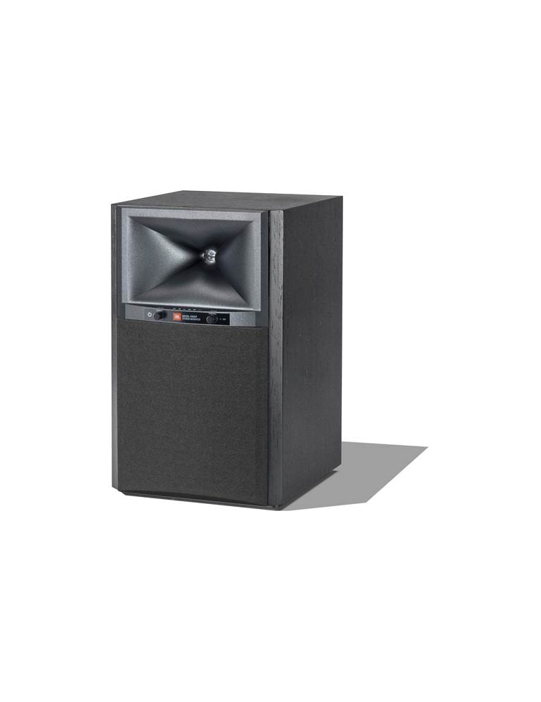 Coppia Diffusori Stand Attivi 2 Vie JBL 4305P Nero Con Griglia Nera