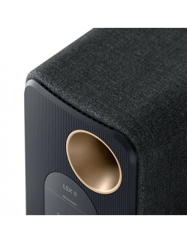 Diffusori Attivi WiFi Bluetooth Con HDMI Kef LSX 2 Carbon Black