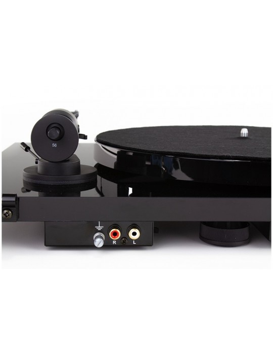 Giradischi con prephono integrato, Pro-Ject E1 Phono, Nero Lucido