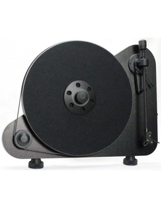 PRO-JECT VTE-R NERO GIRADISCHI VERTICALE CON BRACCIO E TESTINA OM5E SIGILLATO GARANZIA ITALIA