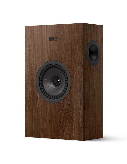 Kef Q4 Meta Coppia di diffusori da parete Walnut