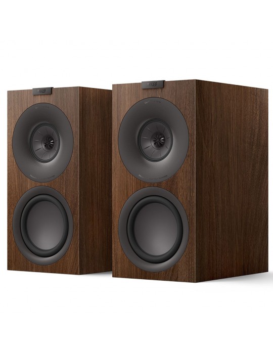 Kef Q Concerto Meta Coppia di diffusori da scaffale Walnut