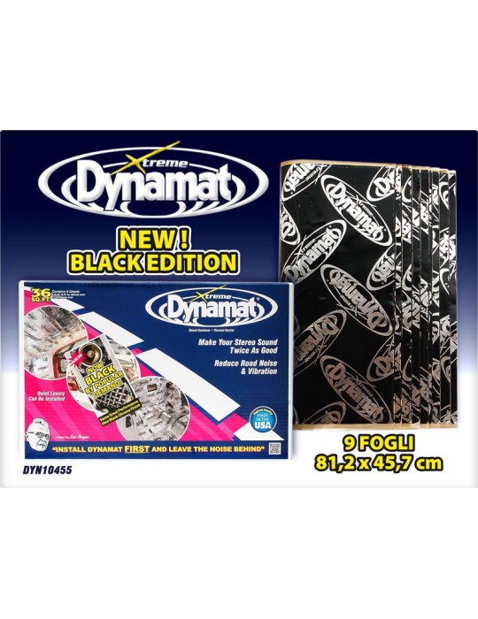 DYNAMAT EXTREME 10455 BULK PACK 9 FOGLI NEW BLACK EDITION  SIGILLATI